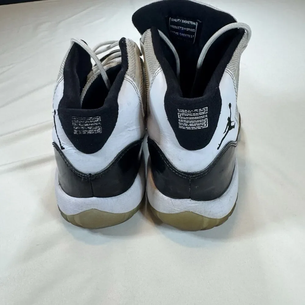 Nike Air Jordan 11 Retro Concord 2011 378038-107 White Black